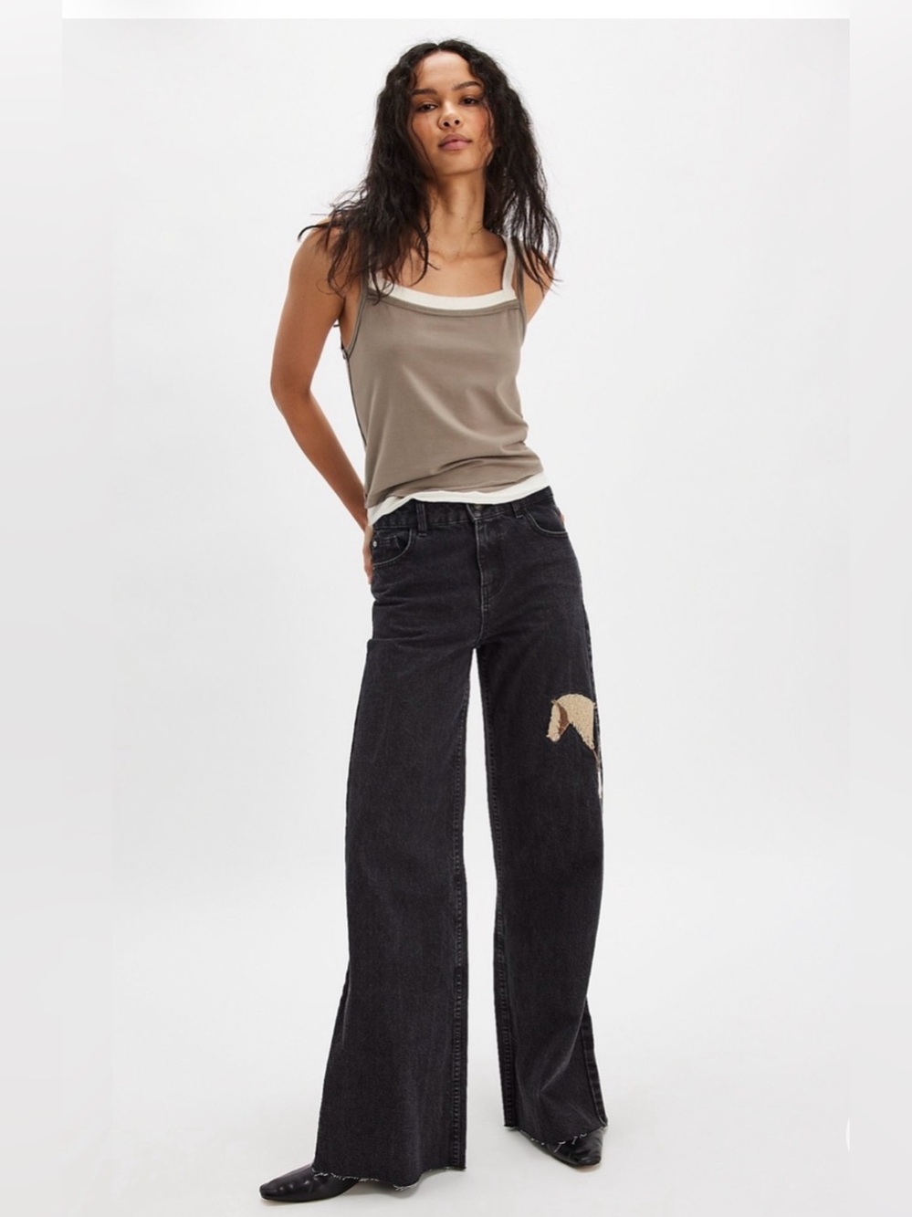 Understated Leather Horsey Jeans Women’s 31
